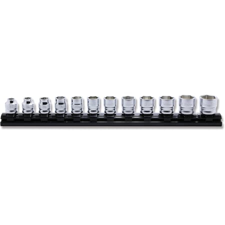 Ko-Ken Socket set 7-19mm 6 Point 300mm Z-series 12 pieces 3/8 Sq. Drive, RS3400MZ/12 RS3400MZ/12